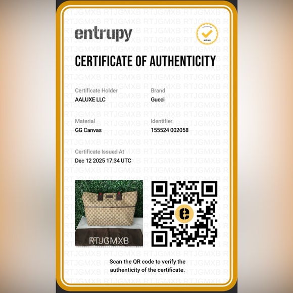 Gucci Monogram Beige and Brown Tote Bag or Diaper Bag Authentic - Picture 10 of 10